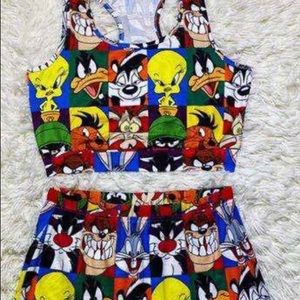 Looney Tune Short Set